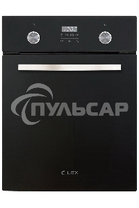 Духовой шкаф LEX EDP 4590 BL Matt Editionобъем 55л, LED таймер, 9 функций, встраиваемый