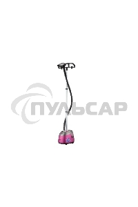 Отпариватель напольный Centek CT-2379 (розовый) 2200Вт, 2.5л БОЛЬШОЙ БАК, 40г/мин,10 режимов, алюм.ш