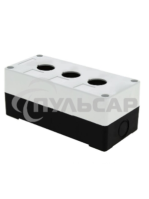 Корпус КП 103 3 кнопки белый EKF cpb-103-w
