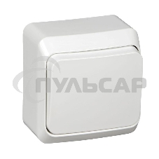 Выключатель 1-кл. ОП Этюд 10А IP20 белый SchE BA10-001B