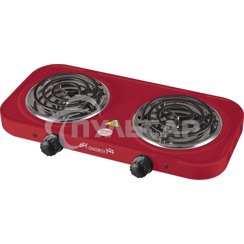 Плита электрическая Energy EN-904R 1000+1000Вт Ф140мм