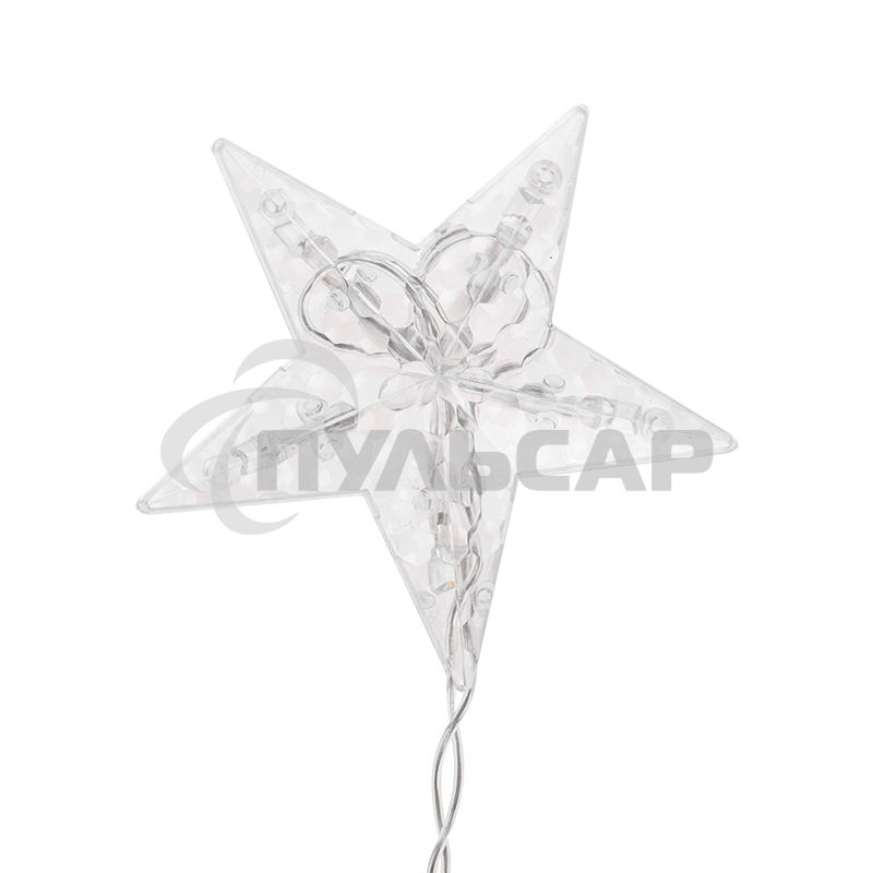 Гирлянда Neon-night Арка со звездами 2,5х1,2м, 136 LED, теплый белый, с контроллером 8 режимов, 230В