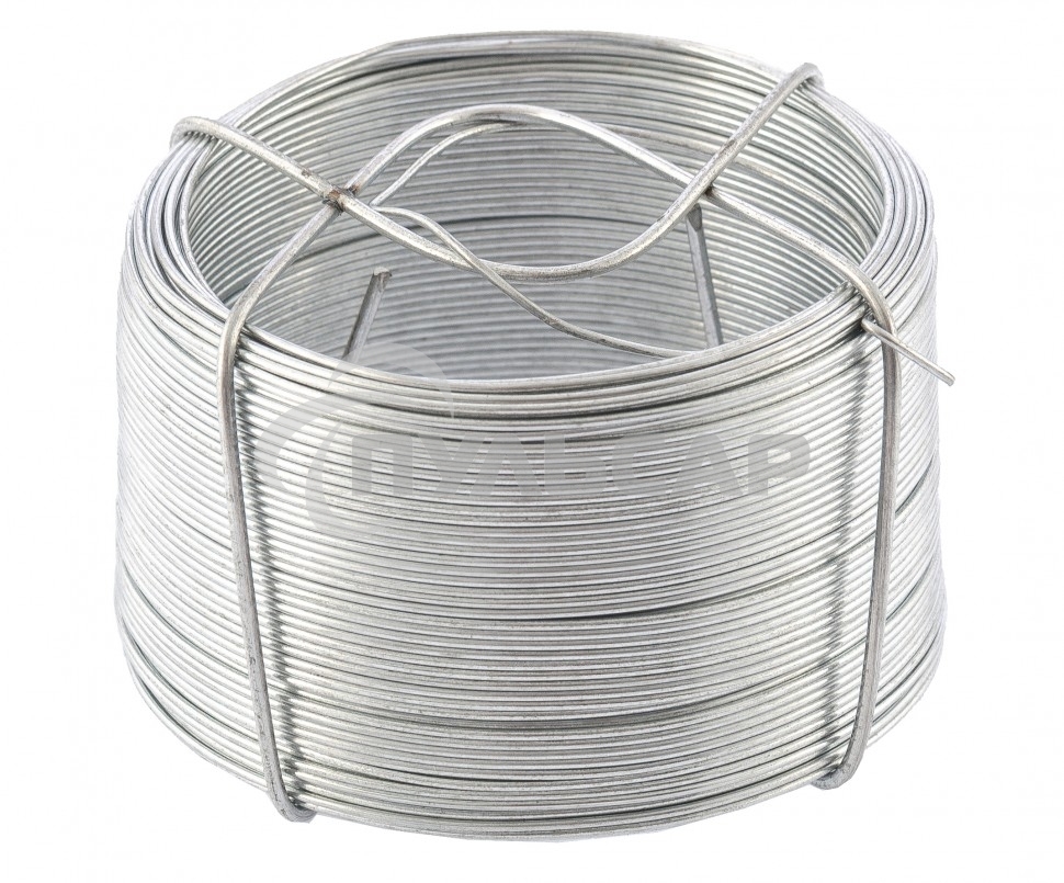 Проволока стальная, оцинкованная 0,9 мм, длина 50 м Сибртех