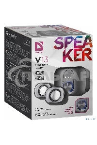 Акустическая система Defender V13 черный 0.59 кг