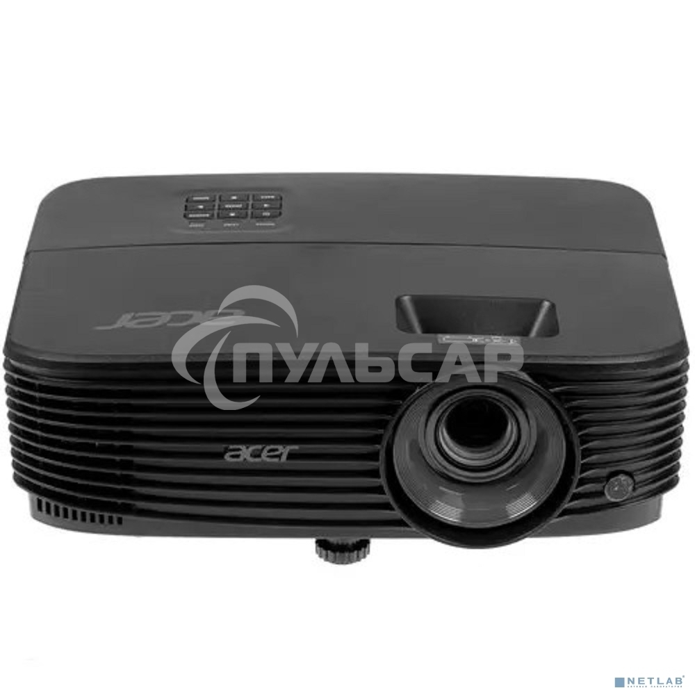 Проектор Acer X1123HP черный (DLP, 800x600, 4000Lm, 1.96-2.15:1, 20000:1, VGA, HDMI, Composite, USB-B) (MR.JSA11.001)