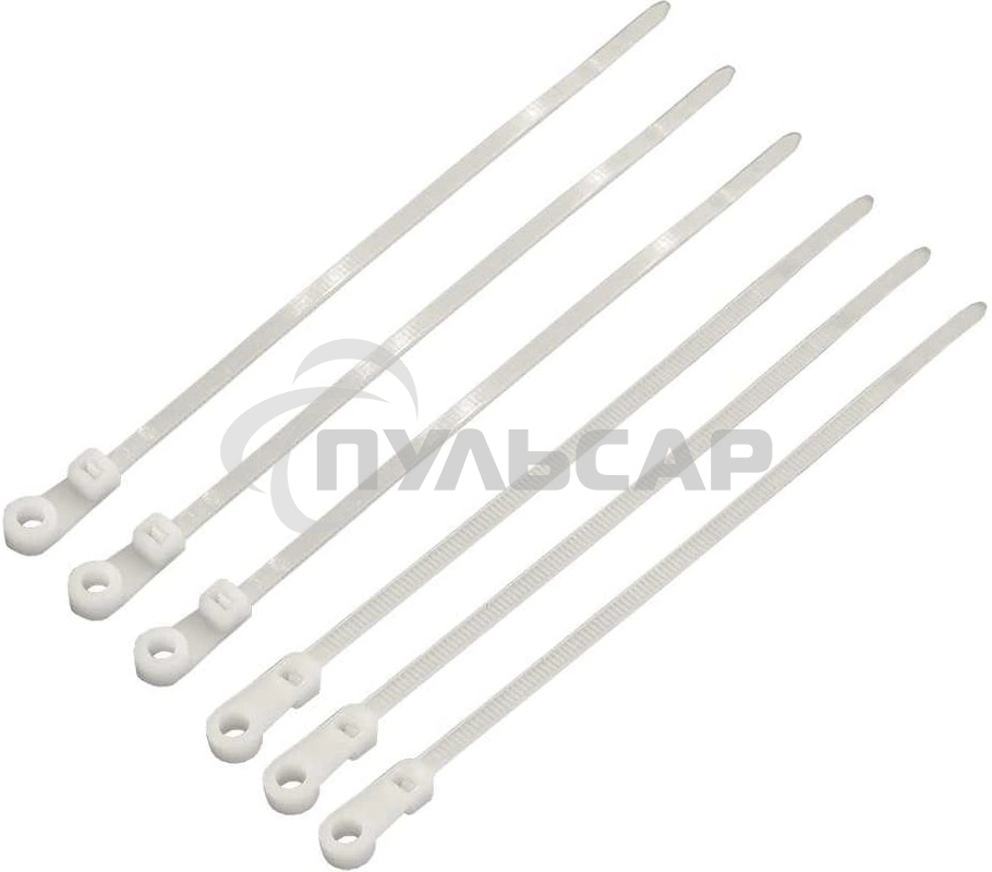 Стяжка пластиковая Lanmaster TWT-CVS-200 200x4мм (упак:100шт) нейлон 6.6 внутри помещений прозрачный