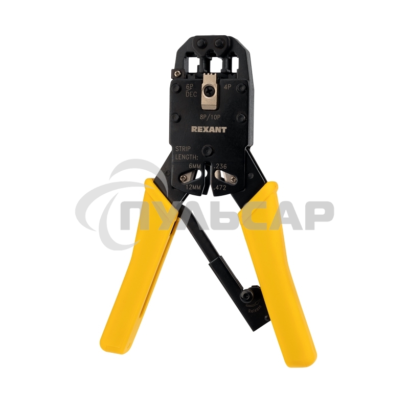 Кримпер Rexant HT-200R для обжима 10P10C, 8P8C, 6P6C, 4P4C