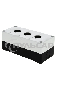 Корпус КП 103 3 кнопки белый EKF cpb-103-w