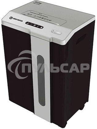 Шредер New United Etalon ET-20C белый (секр.P-4)/перекрестный/25лист./34лтр./скрепки/скобы/пл.карты/CD