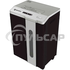 Шредер New United Etalon ET-20C белый (секр.P-4)/перекрестный/25лист./34лтр./скрепки/скобы/пл.карты/CD Шредер New United Etalon ET-20C белый (секр.P-4)/перекрестный/25лист./34лтр./скрепки/скобы/пл.карты/CD