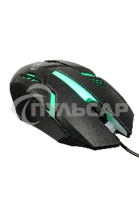 Мышь проводная Oklick 396M INSOMNIA черный, 1000 dpi, USB, кнопки - 3