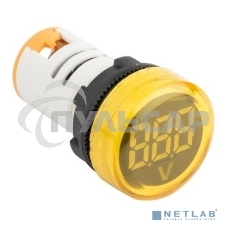 Индикатор значения напряжения ED16-22VD жел. PROxima EKF ed16-22vd-y