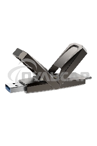 Флешка USB Netac US5 128 Gb USB 3.2+TypeC Solid State Flash, up to 550MB/500Mb/s