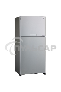 Холодильник Sharp SJ-XG60PMSL серебристый двухкамерный 422/178 л морозилка сверху, No Frost