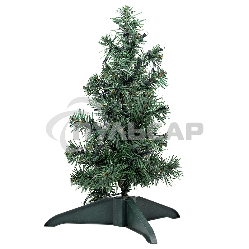 Елочка Neon-night высота 30 см, питание от USB, зеленая