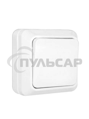 Выключатель 1-кл. ОП Олимп 10А IP20 белый Universal О0021