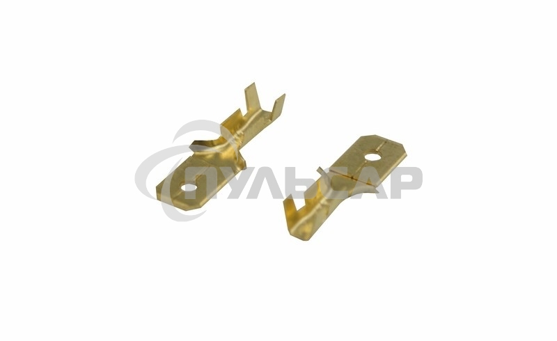 Клемма плоская штекер 6.3 мм 0,5-1.5 мм² (РП-п 1.5-(6.3) L = 20 мм) Rexant