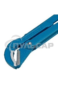 Ключ СИБРТЕХ 15744 трубный рычажный №3 2'' с изогнутыми губками