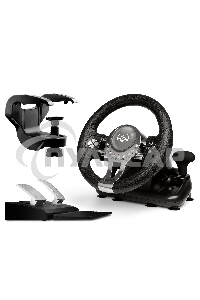Руль SVEN GC-W800 (педали, вибро, скоба, D-pad, 12 кл, PC/PS3/PS4/XBOXONE/Xinput)