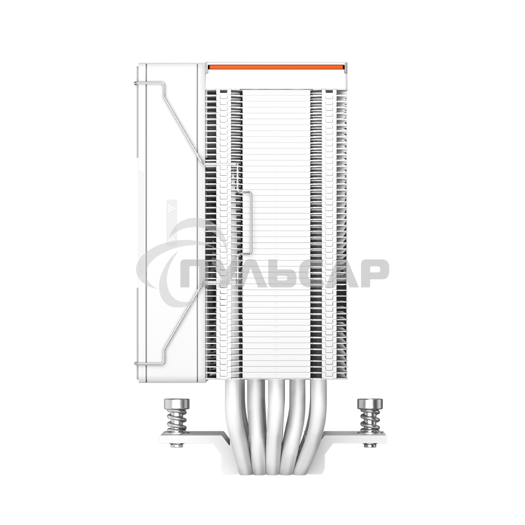 Кулер для процессора PCCooler RZ500 белый 120мм алюминий+медь 2200rpm 32db 4-pin 250W 155мм