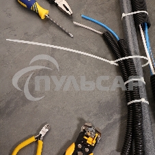 Хомут-стяжка кабельная нейлоновая Rexant 400 x4,8 мм, белая, упаковка 100 шт.