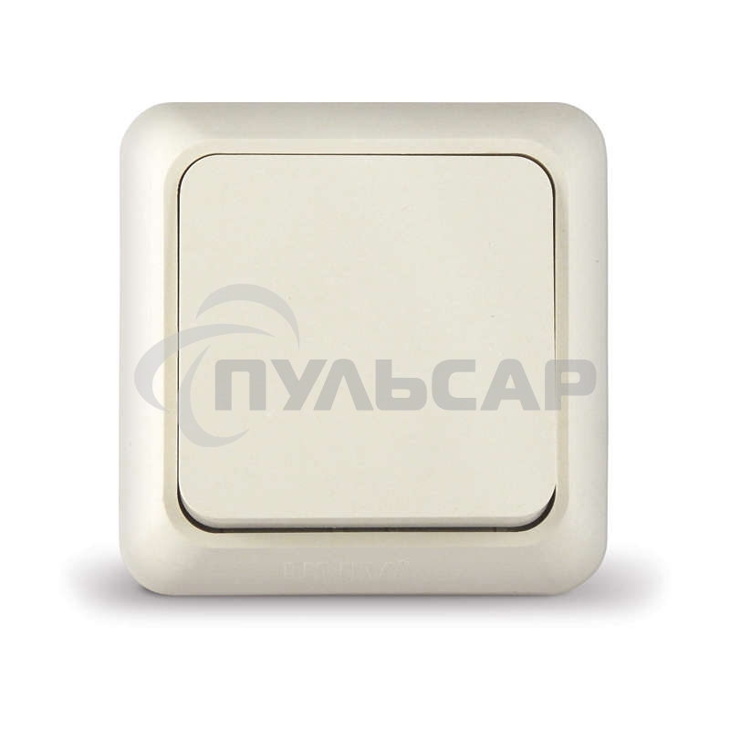 Выключатель 1-кл. ОП Олимп 10А IP20 беж. Universal Б-О0021