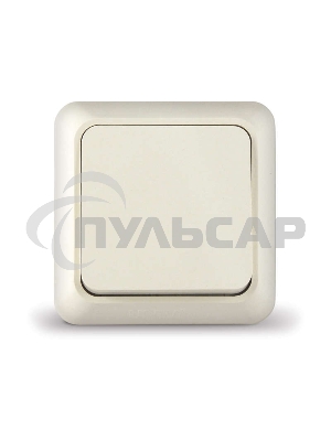 Выключатель 1-кл. ОП Олимп 10А IP20 беж. Universal Б-О0021