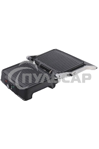 Электрический пресс-гриль Endever Grillmaster 220, серебристый/черный