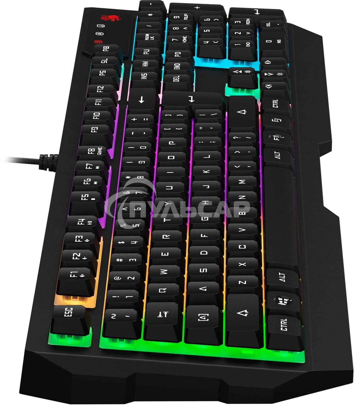 Клавиатура проводная A4Tech Bloody B135N USB черный