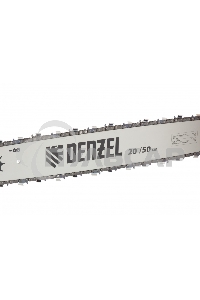 Пила цепная бензиновая Denzel Denzel DGS-5820, шина 50 см, 58см3, 4,1 л.с., шаг 0,325, паз 1,5 мм,