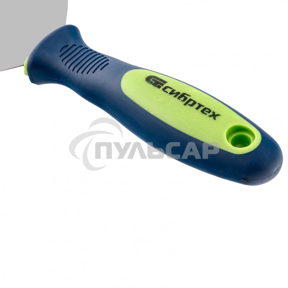 Шпательная лопатка из нержавеющей стали Сибртех 150 мм, 2-комп. ручка 85528