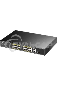 Коммутатор Cudy FS1018PS1 (L2) 16x100Мбит/с 2x1Gbит/с 1SFP 16PoE+ 200W неуправляемый