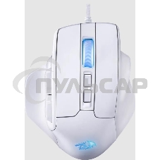 Мышь проводная REDRAGON Bullseye белый, 12400 dpi, USB, кнопки - 8