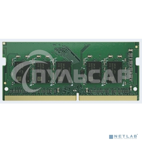 Оперативная память Synology, DDR4, 4Gb (1x4Gb), 2666MHz, CL22, SO-DIMM