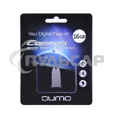 Флешка USB 2.0 QUMO 16 Gb, Cosmos QM16GUD-Cos
