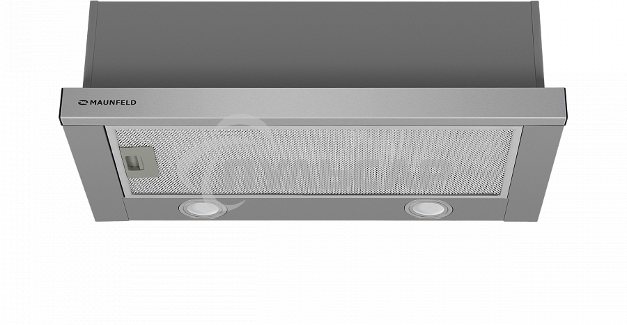 Вытяжка встраиваемая Maunfeld VS Light 50 нержавеющая сталь, 50 см, 520 куб. м/ч, 56 дБ