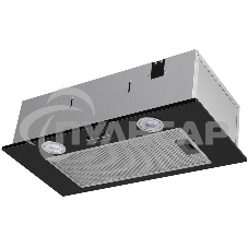 Вытяжка встраиваемая HOMSair Camelia Power 60 черный, 60 см, 850 куб. м/ч, 52 дБ