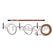 Заземление переносное ЗПЛ-10 Д для ВЛ до 10кВ 25кв.мм Диэлектрик Д157664 Заземление переносное ЗПЛ-10 Д для ВЛ до 10кВ 25кв.мм Диэлектрик Д157664