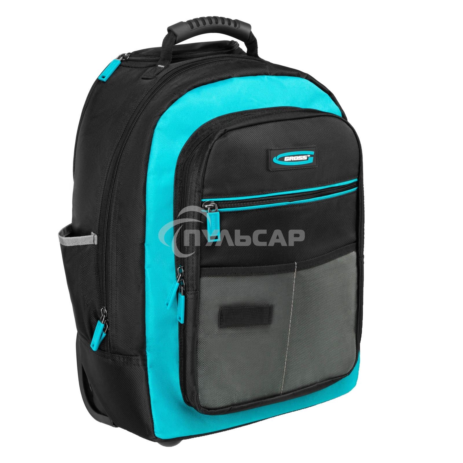 Рюкзак для инструмента, 440х350х250мм, выдвижная рукоятка, колеса Gross