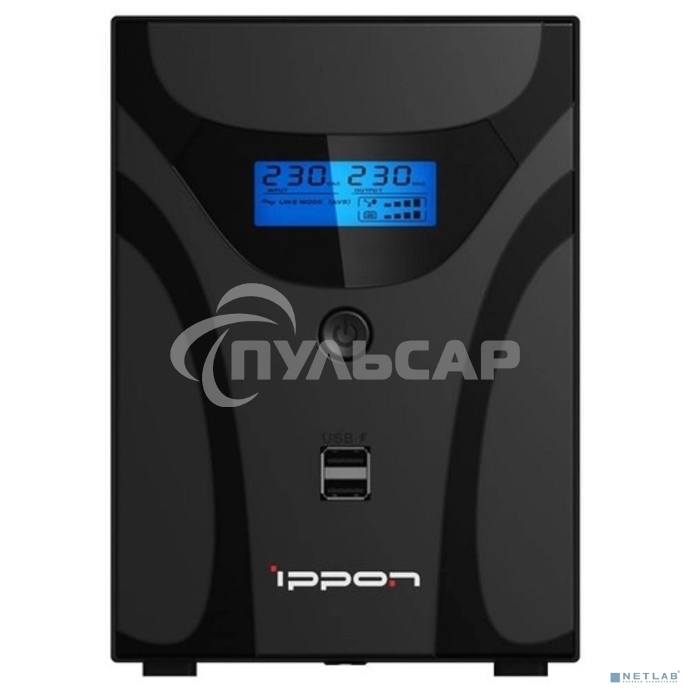 Источник бесперебойного питания Ippon Smart Power Pro II 2200 1200Вт 2200ВА черный