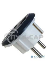 Адаптер-переходник PREMIER 11626/20 (1 розетка) темно-серый