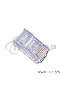 Вилка RJ-45 (8P8C) PLUG3UP6/10 универсальная кат.5e, контакты 6 микродюймов