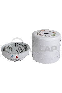 Сушилка для овощей и фруктов Великие реки Ветерок-5, 5 поддонов, цветная упаковка