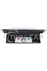 Электрический пресс-гриль Endever Grillmaster 220, серебристый/черный