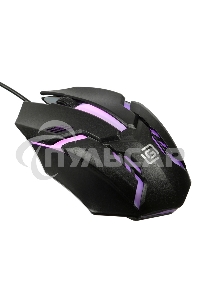 Мышь проводная Oklick 396M INSOMNIA черный, 1000 dpi, USB, кнопки - 3