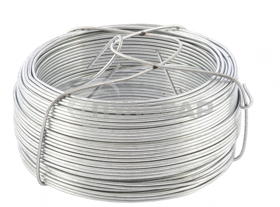 Проволока СИБРТЕХ стальная, оцинкованная 1,5мм длина 50м 47754
