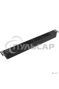 Блок розеток горизонтальный ExeGate ServerPro PDU-19H007 Al-12C13-C20, 19