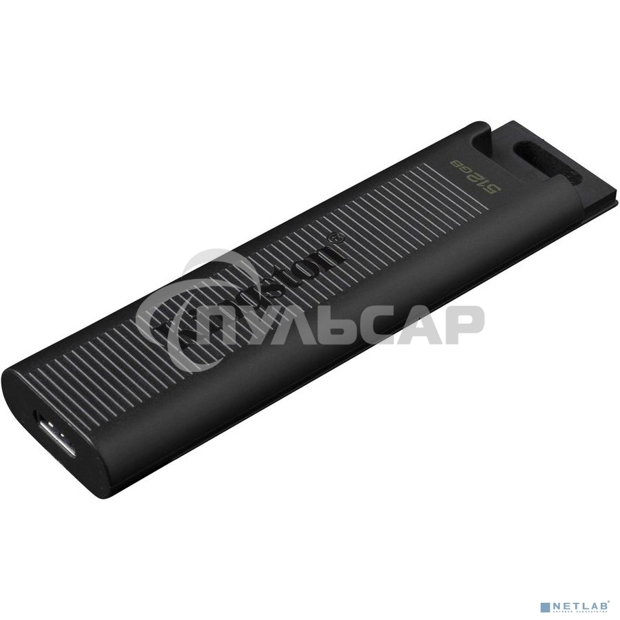 Флешка USB Kingston 512 Gb DataTraveler Max <DTMAX/512 Gb>, USB 3.2, up to 1000/900MBs черный