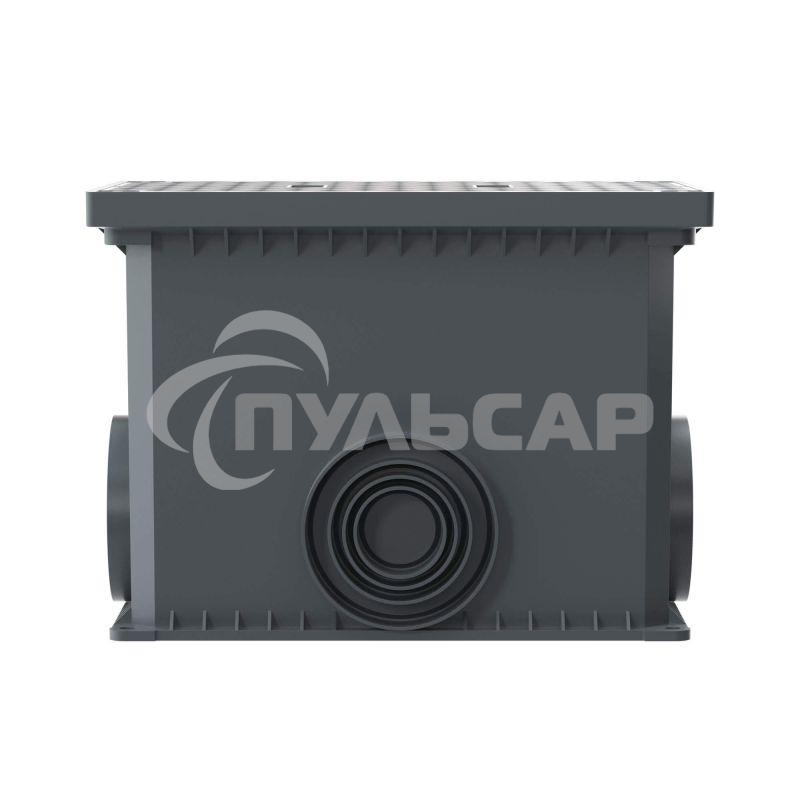 Колодец смотр. 335х240х255 с крыш. для двуст. труб ДКС 025002