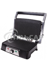 Электрический пресс-гриль Endever Grillmaster 220, серебристый/черный